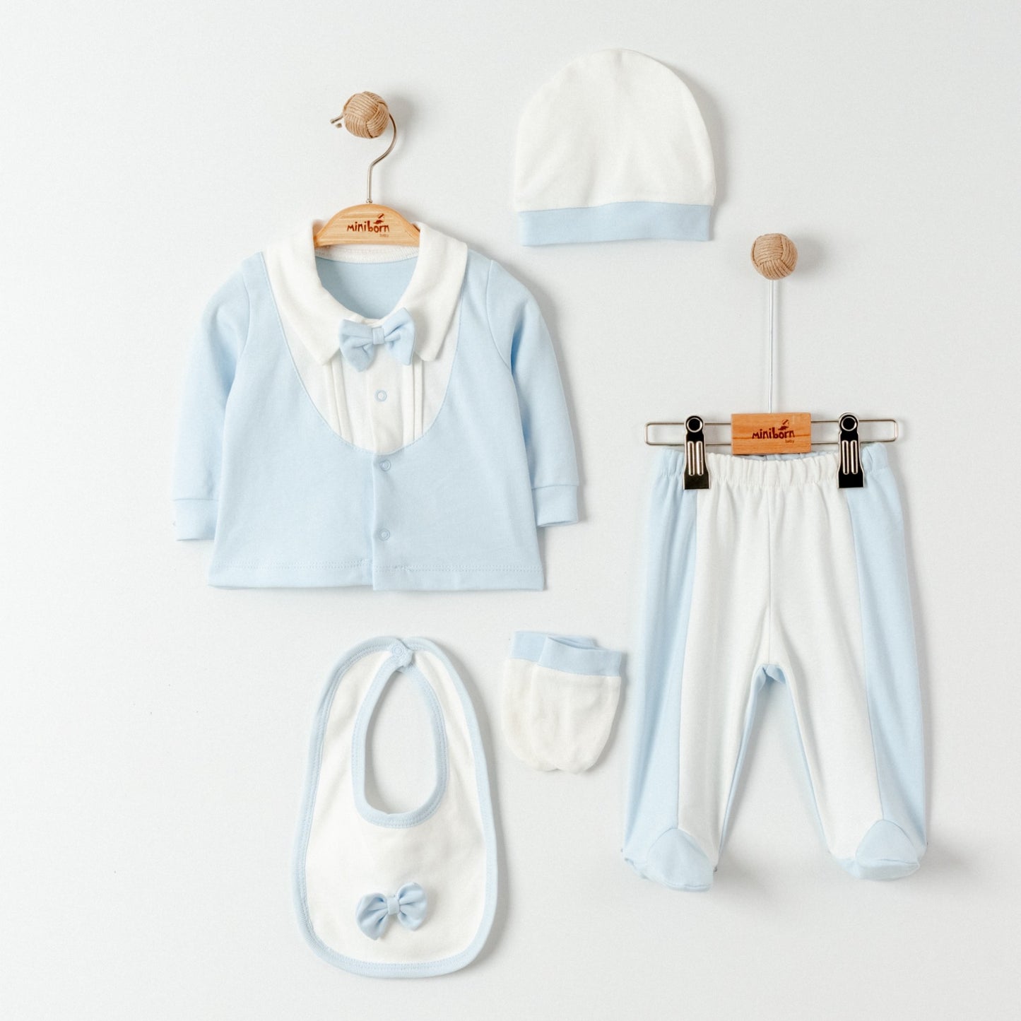 Little Gentleman 5-Piece Baby Boy Outfit